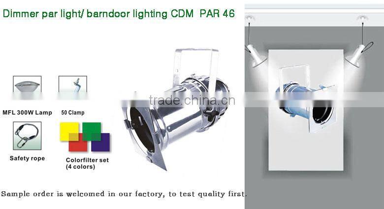 Factory sell DJ Equipment long polish aluminum Par38 power par can stage light