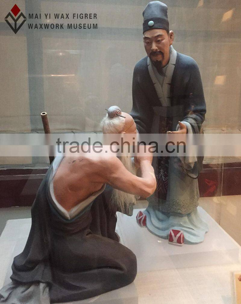 Abject apology of Chinese folk culture art silicone sculpture