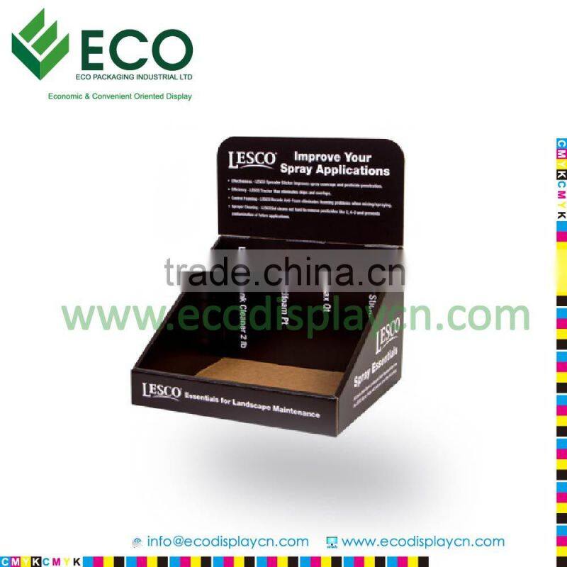 four shelves cardboard Shipper Display , corrugated rack for helminthic