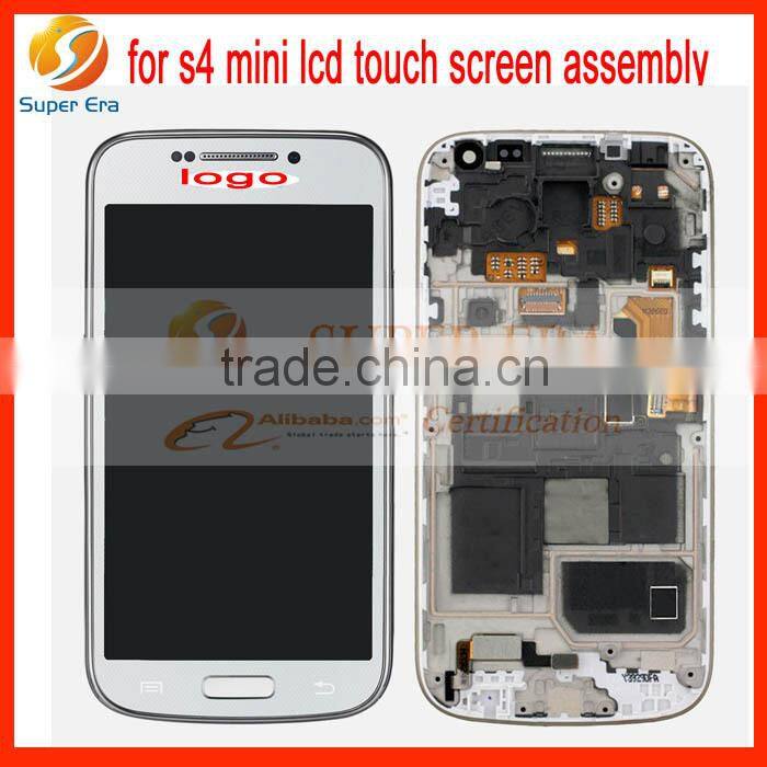 original For Samsung Galaxy s4 mini lcd Assembly, For LCD Touch Screen Digitizer Assembly for Galaxy s4 mini i9195 i9192 i9190