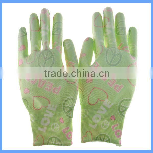 Best-selling Nitrile Coated Women Garden Gloves Manufacturer