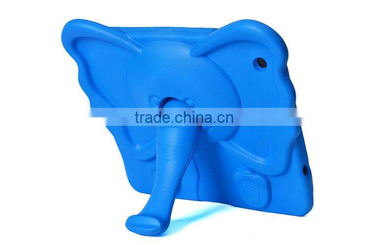 Custom EVA Tablet Case for Ipad, Elephant Design Eve Kickstand Case for Ipad Mini 2/3