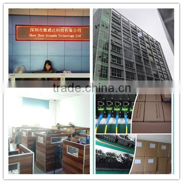 China DC48V Media converter 20 40 60 80 100KM Single Fiber 1000M rj45 SM SC connector