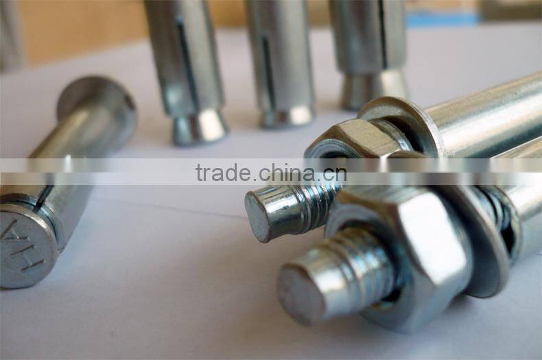 good quality sleeve anchor with hex bolt made in handan hebei