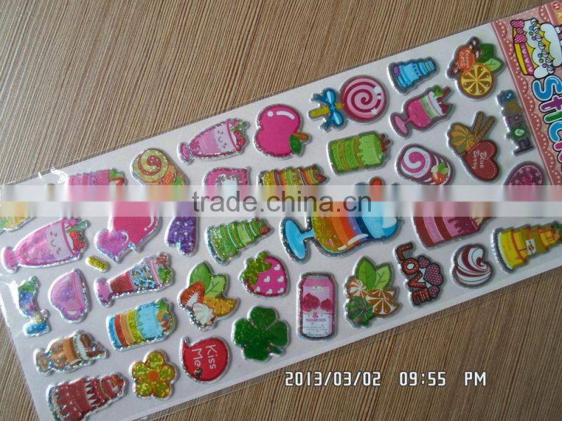 Beautiful printing&quality home decoration 3D pvc vinyl wall sticker