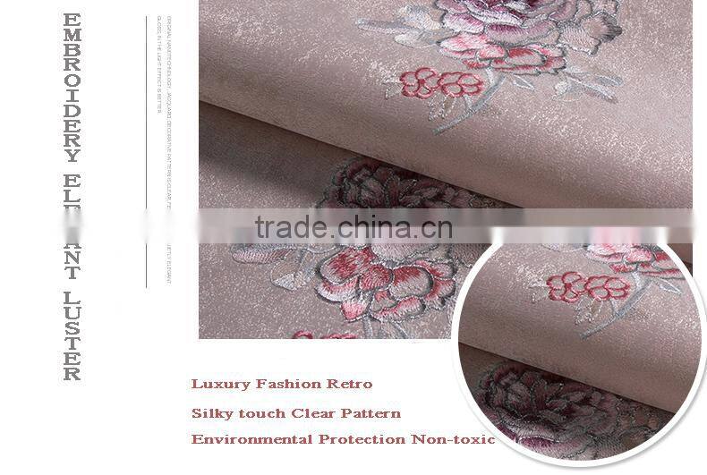 polyester non-woven compound room wallpaper 3d brick wallpaper stereoscopic wallpaper