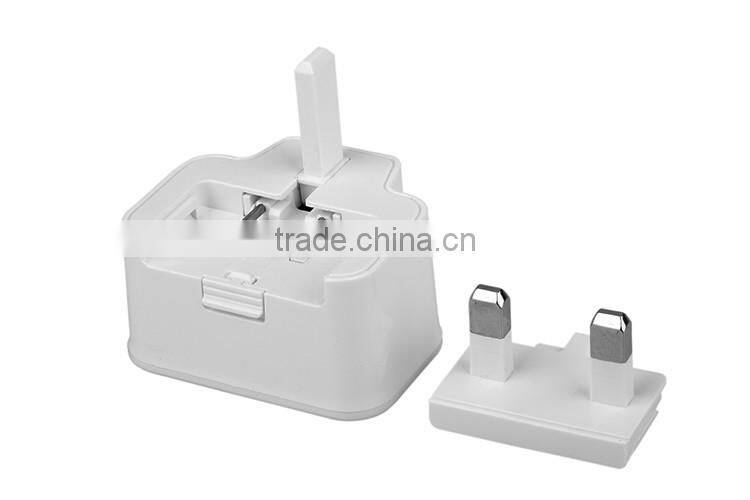 2016 new style top grade ETA-U90UWE uk plug travel adapter with usb charger for samsung