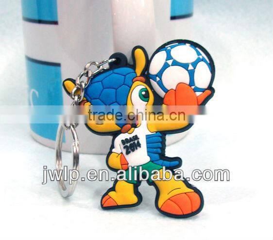 2013 christmas gift 3d xmas father pvc keychain