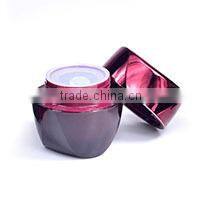Bulk cosmetic packaging flowerpot shape hair care 120ml plastic jar