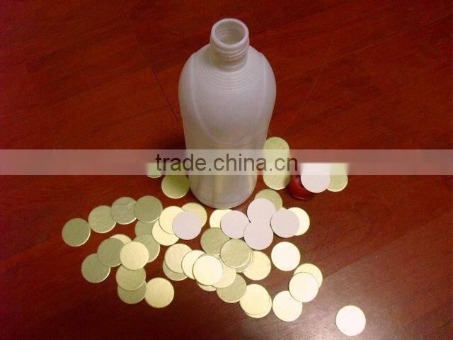 aluminum foil sealing PE bottle PE aluminum foil breathable seal liner