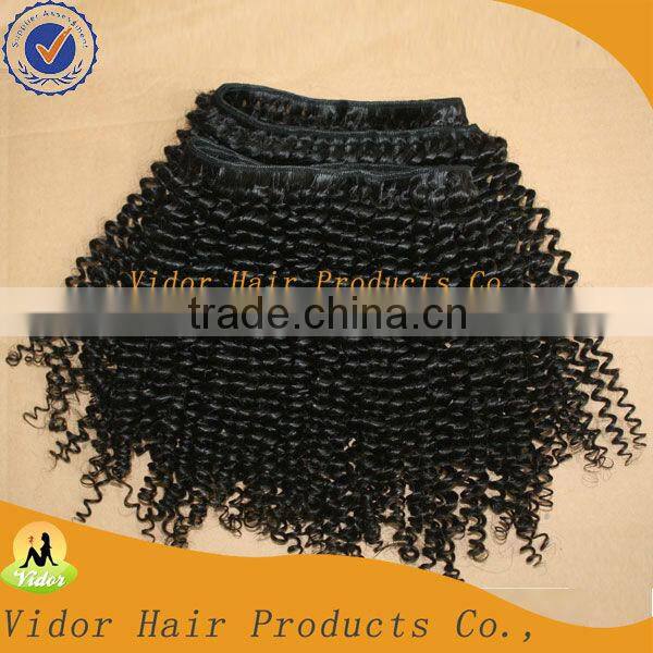 Afro Kinky Human Hair Weaving