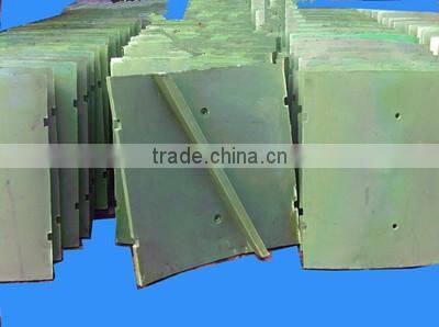 Three inclined reinfored liner