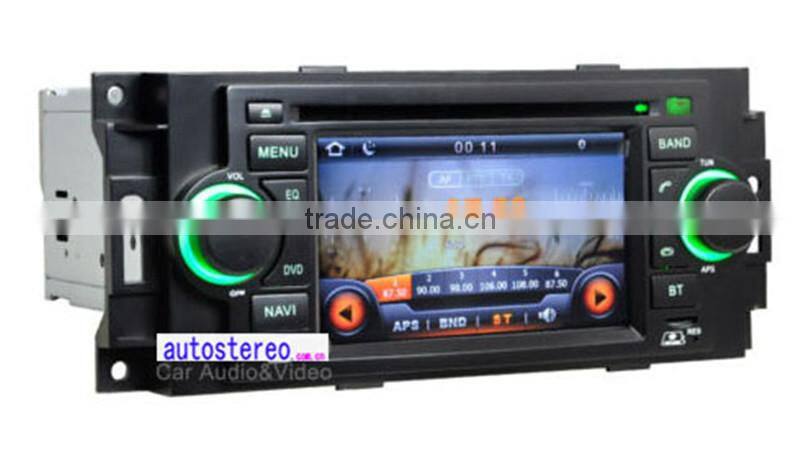 Car dvd player for Jeep Grand Cherokee Patriot Commander car GPS Navigation Satnav Radio car player video