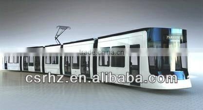 Light rail car, railway car