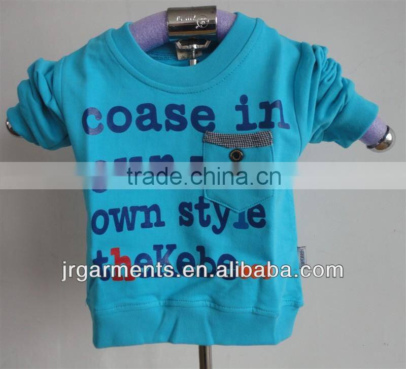 Kid Clothes Crewneck Sweatshirt Kid Garment Manufacturer for Autumn Season Clothings kids wear brand names