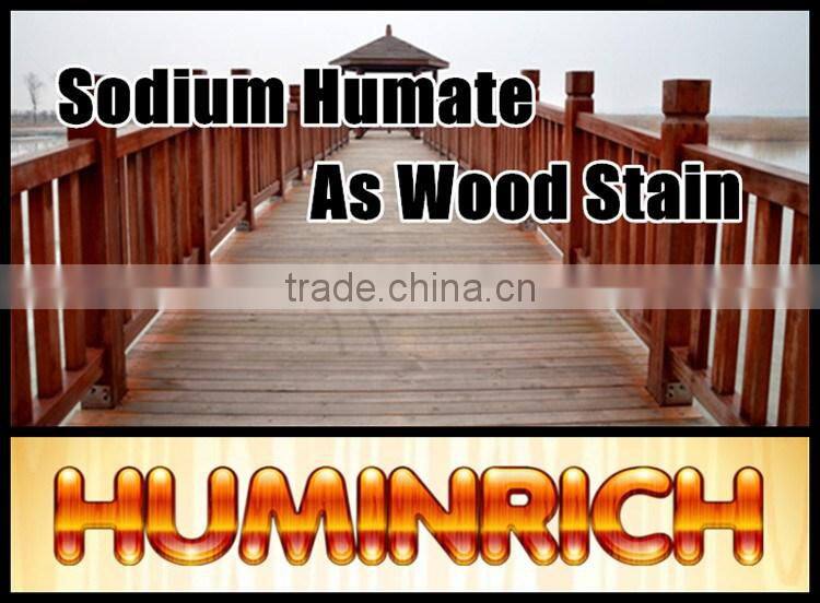 Huminrich Sodium Humate Black Shiny Flake Cost Effective Black Wood Stain
