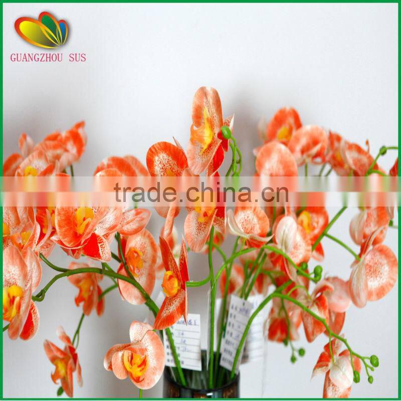 2015 novelty china artificial orchid flowers for wedding decoration