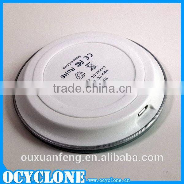 Ultra-Slim coil wireless charger charging pad for samsung s6 edge