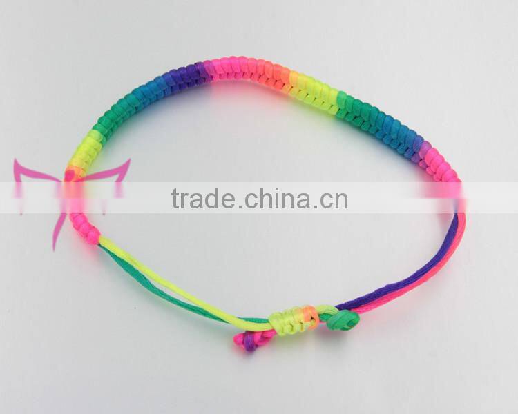 Easam Boy And Girl Friendship Rainbow Bracelet