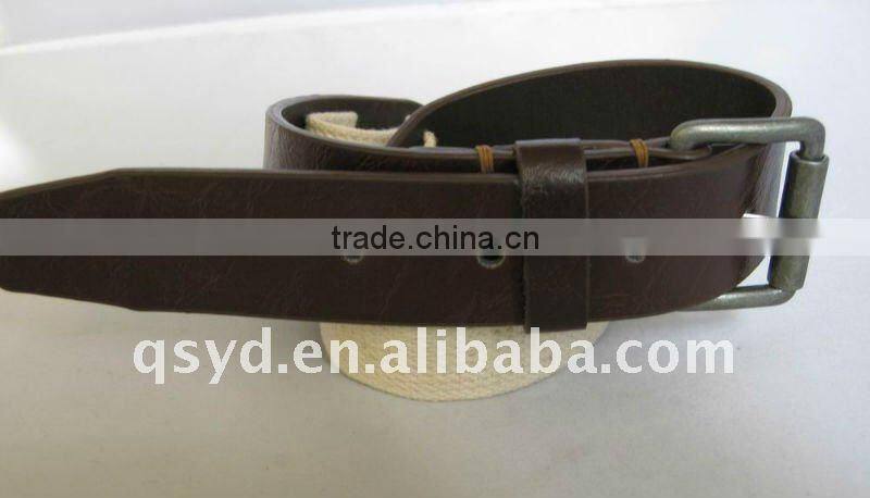 Woman White Cotton Western Stylish Belt