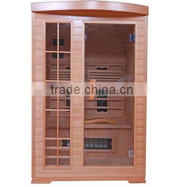 Size:1500*1200*1900mm far infrared sauna room infrared sauna