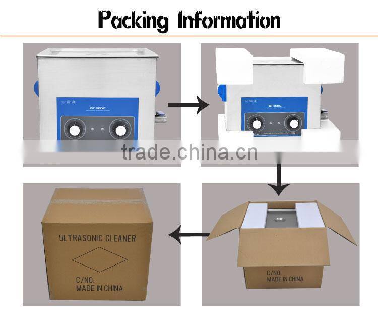 13L Mechanical timer and heater industrial Ultrasonic Cleaner price VGT-2013QT