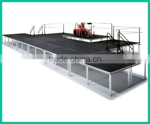 RP 4 legs stage with telescopic legs for activities