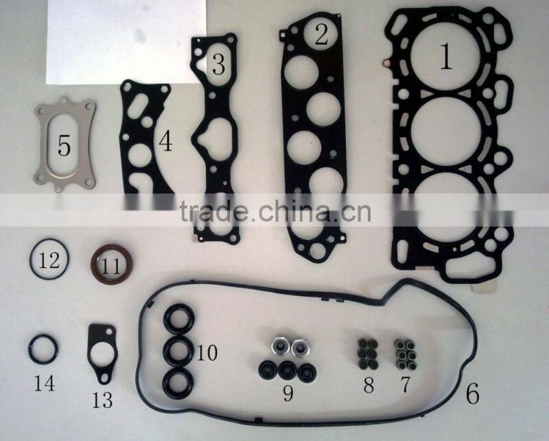 Car auto parts J35Z2 engine gasket set for 06110-R70-A00 on sale