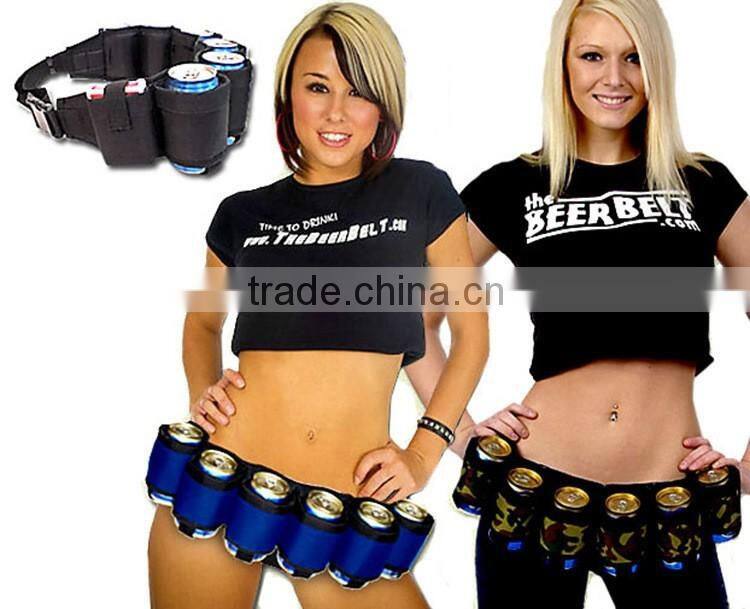 hot sale 6 Pack Beer Holster Camouflage Holds 6 pack beer bottle holder