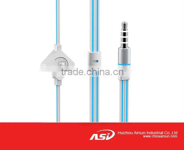 Bright Color Alumimum Casing In-ear Earphone