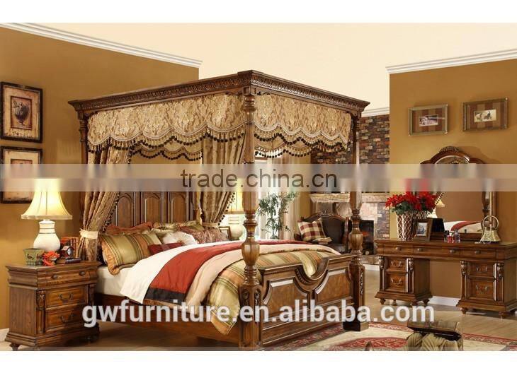 A08 antique soild wood bedroom furniture prices in pakistan