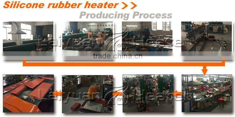 110V Flexible Pad Heater Silicone Rubber Heat Resistance