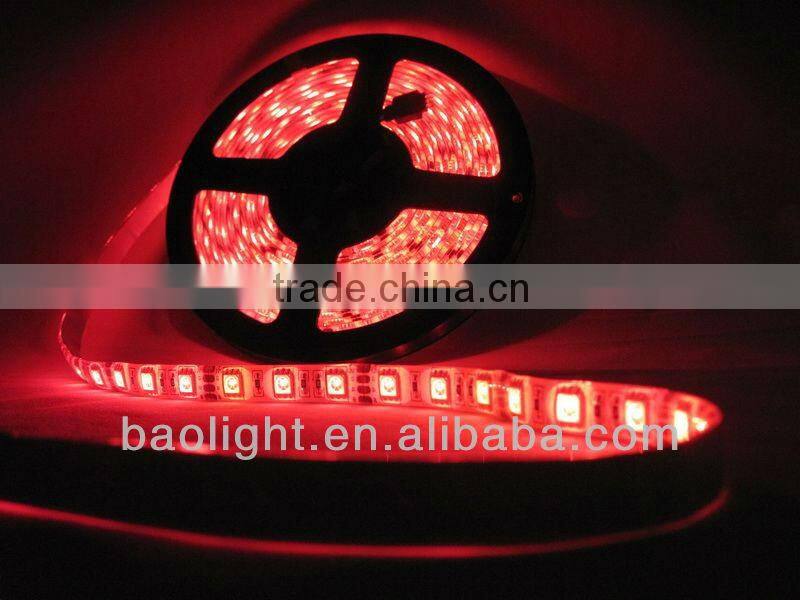 Cheap smd5050 rgb 24v ip65 flexible LED light for kitchen,cabinet, counter, shelf, car, cove