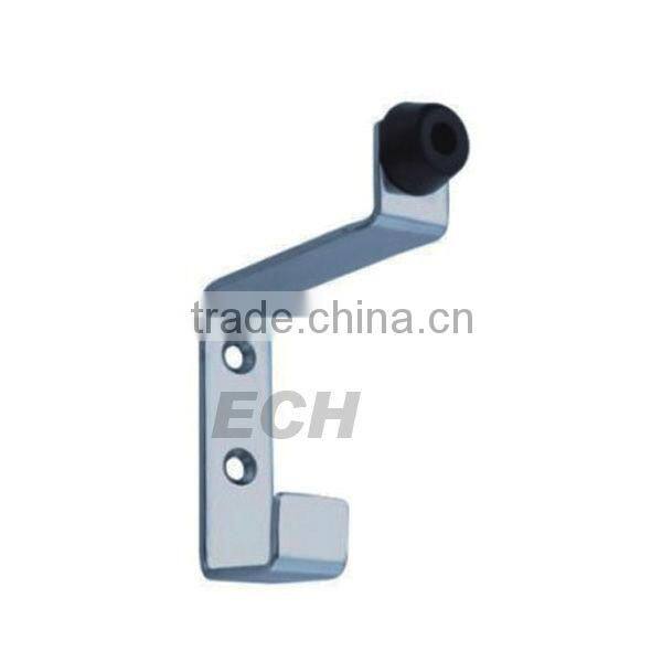 Stainless steel office door stopper with hook