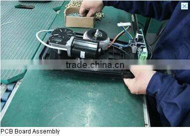 Easy lift garage door motor for overhead sectional garage door