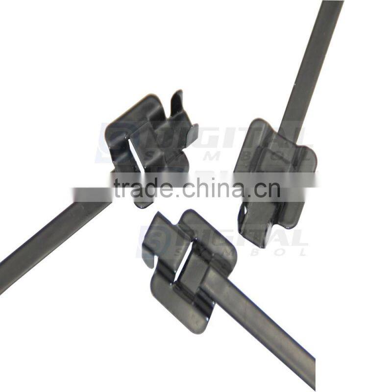 PPA Coated Reusable Stainless Steel Cable Ties