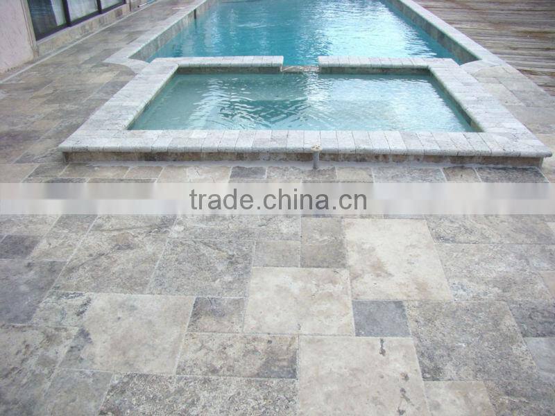 Travertine Versailles pattern