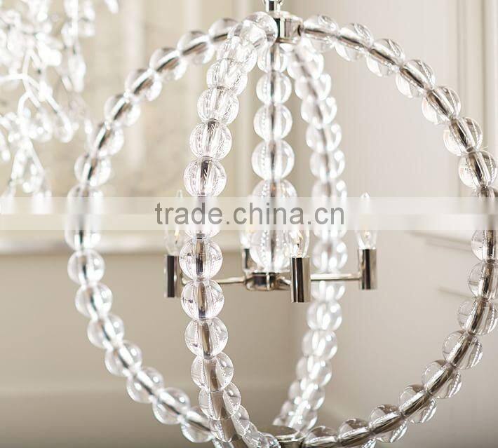 12.10-13 polished-nickel finish a brilliance and clarity that can't be replicated CRYSTAL CHANDELIER