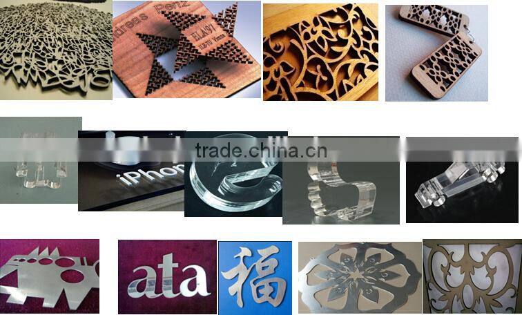 Laser metal cutting/non metal crystal acrylic jewelry cutting engraving machine/engraver for sale price