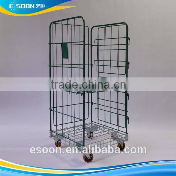 Agriculture Eco-friendly metal mesh roller container