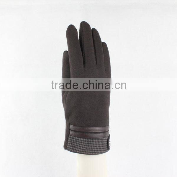 finger touch screen gloves for smartphone with conductive materials on fingertips,black,heather grey,coffee,navy