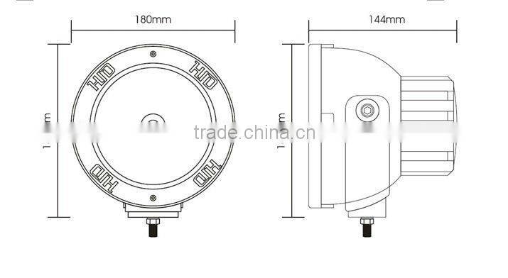 ShengWell 35W/55W Spot/Flood Beam IP67 HID work light xenon H3 HID driving light