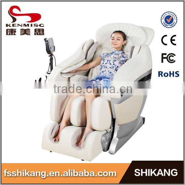 luxury zero gravity hotel massage chair with head massage