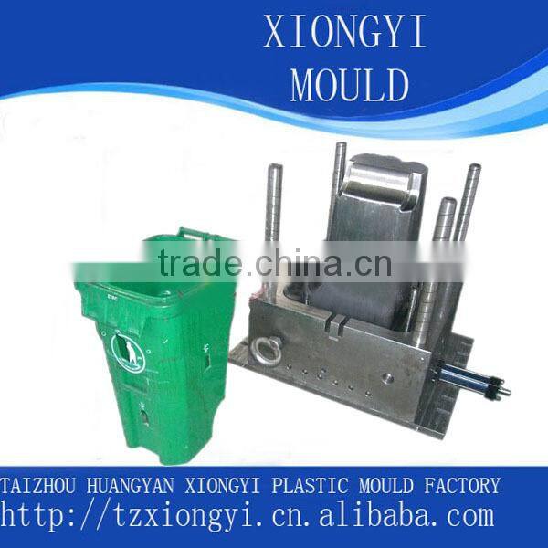 custom EU standard square plastic trash bin mold manufacturer