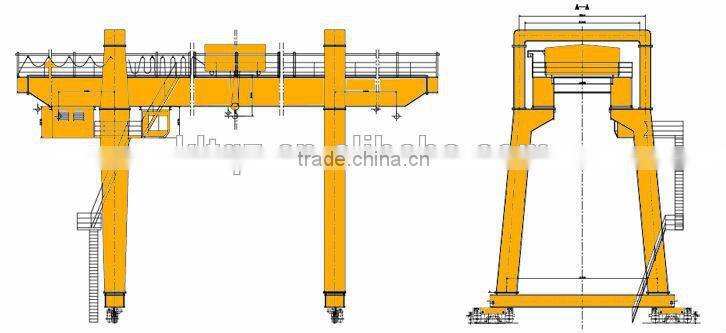 50ton freight container crane