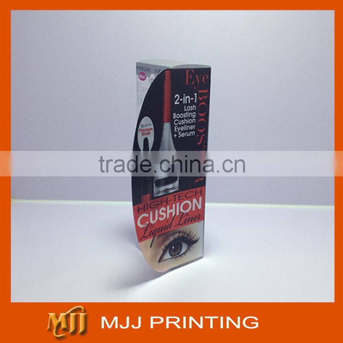 Irregular shaped PET box for cosmetic packaging