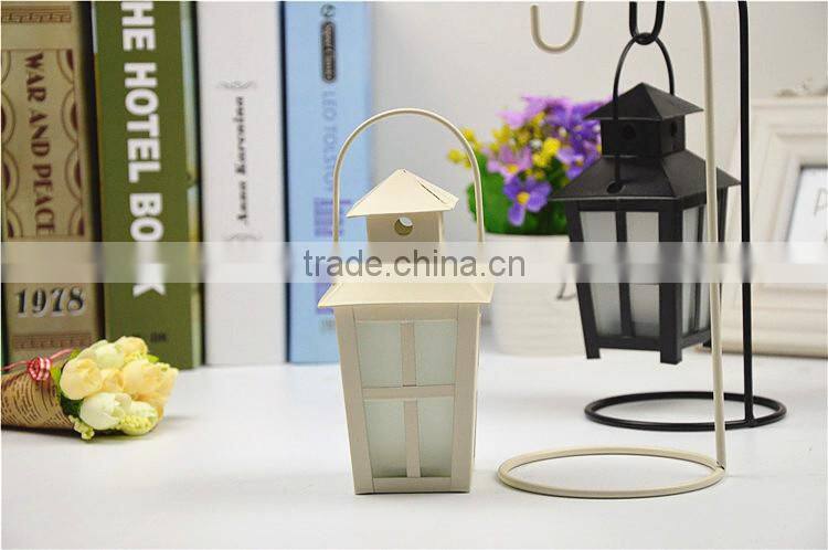 2015 new design retro European-style metal candle holder,hanging wrought iron candlestick