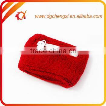 Pink custom tennis sweadband/wristband