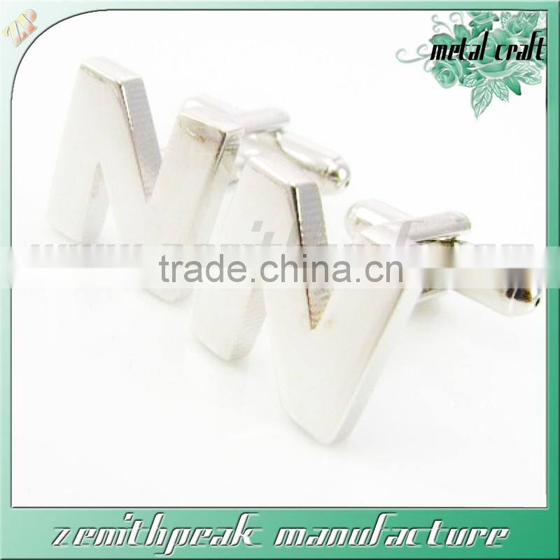 metal cufflink with customized logo