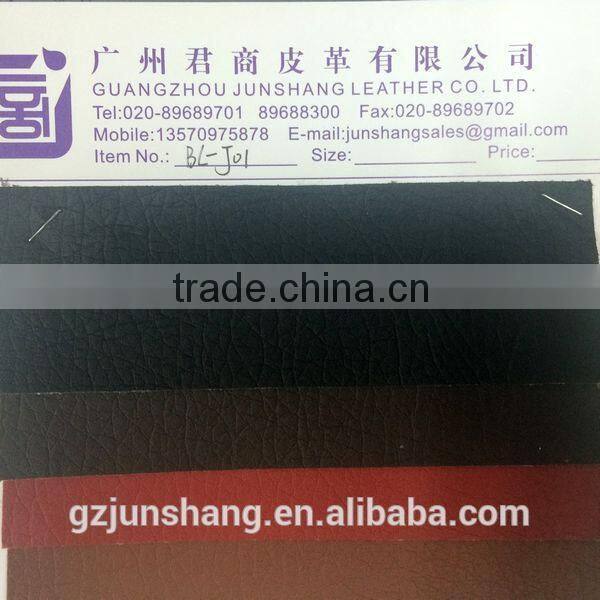 Embossed PVC rexine car seat leather fabric same with real leather design